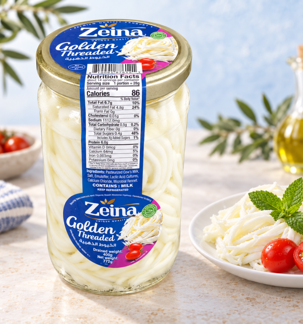 ZEINA GOLDEN THREADED CHEESE 400G