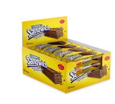 Elegance Sandwich Chocolate Wafer with Cocoa Cream (50g x 12) 
