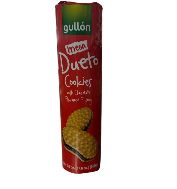 GULLON Mega Duo Chocolate Sandwich Cookies 17.6 oz 