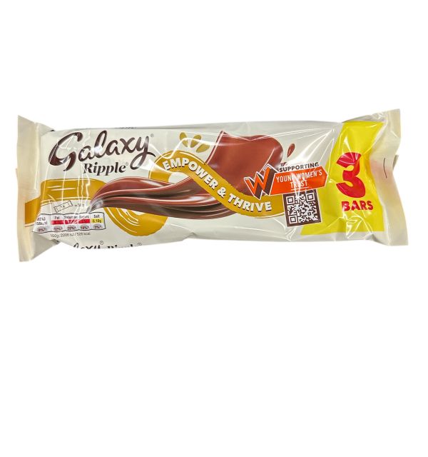 Galaxy Ripple Chocolate 3pk 90g 