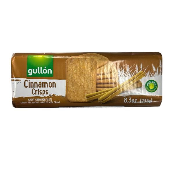 Gullon CINNAMON CRISPS 8.29 oz 