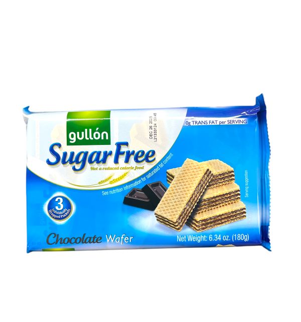Gullon Vanilla Sugar Free wafers 180g 