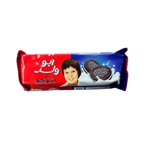 Abu Walad Choco Sandwich Biscuits 4 x 18 