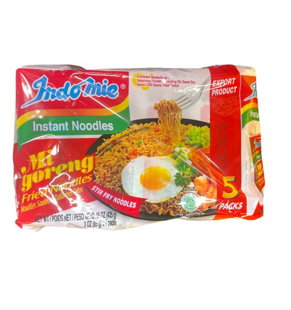 Indomie Migoreng Fried Noodles Original Flavor 75g (5 Cts ) 