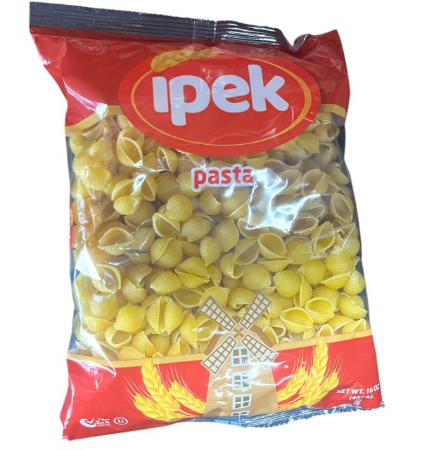 Ipek Big Shell Pasta 16oz Regular