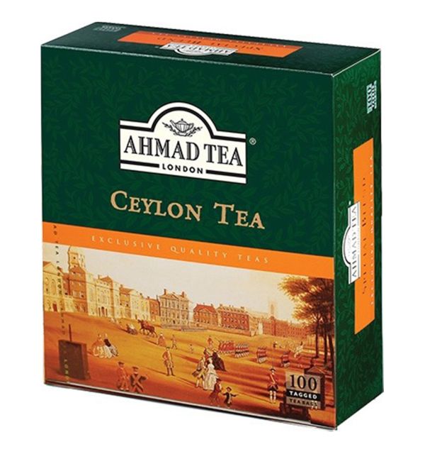 Ahmad Ceylon Tea 100 bags Regular