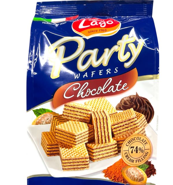 Lago Party Wafers Bags - CHOCOLATE  250 g 