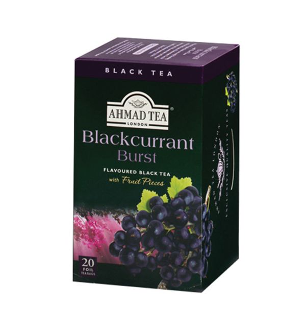 Ahmad Tea Blackcurrant Burst Black Tea Regular