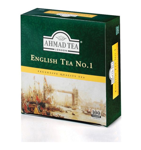 Ahmad Tea Eng Tea No. 1 Black Tea 100 Bags Regular