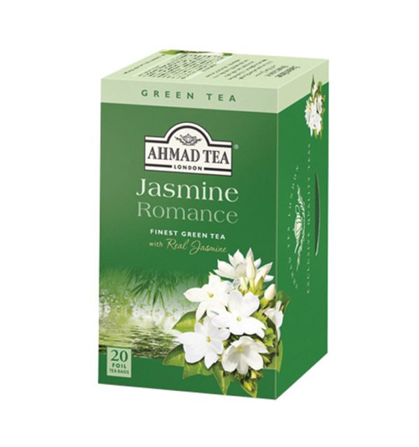 Ahmad Tea Jasmine Green Tea 100 Bags Regular