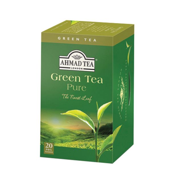 Ahmad Tea Pure Green Tea 20 Bags Regular