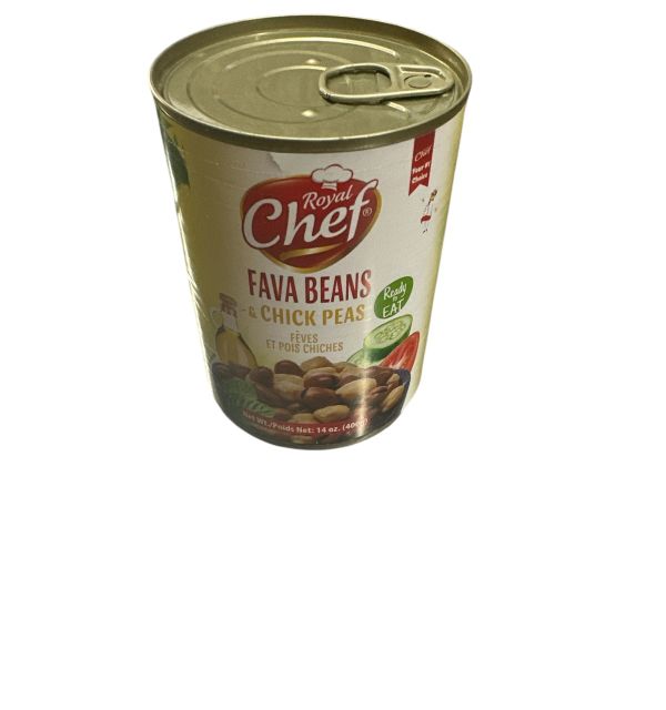 ROYAL CHEF Fava Beans- Chickpeas 14 oz 