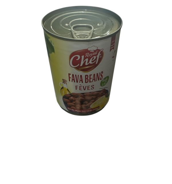 ROYAL CHEF Fava Beans- Plain 14 oz 