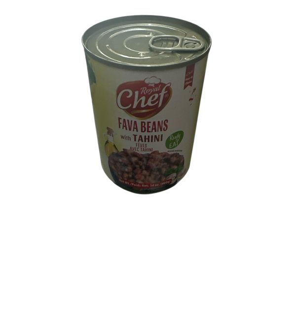 ROYAL CHEF Fava Beans- Tahini 14 oz 