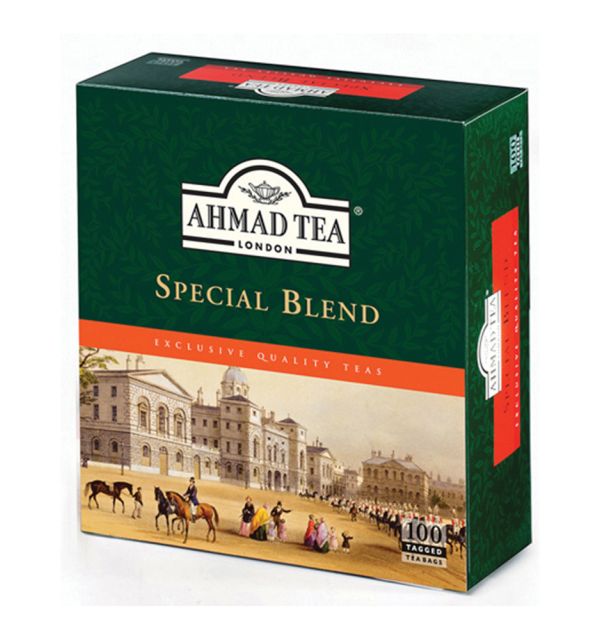 Ahmad Tea Special Blend Black Tea 100 Bags Regular
