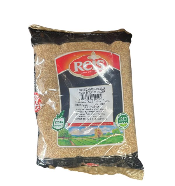 Reis Whole Wheat Bulgur (Extra Fine) 2lb Regular