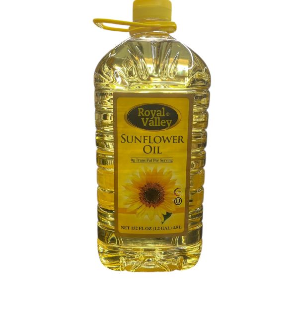 Royal Valley Sunflower Oil 152Oz Regular