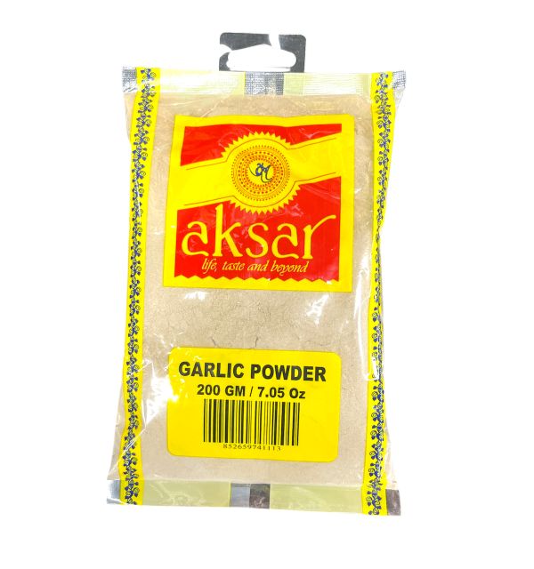 Aksar Garlic Powder 200gm/ 7.05Oz Regular