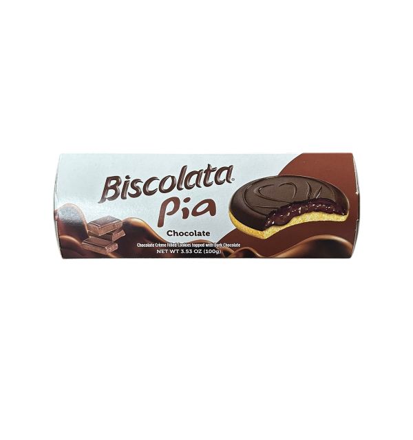 SOLEN Biscolata Pia Chocolate 3.53oz 
