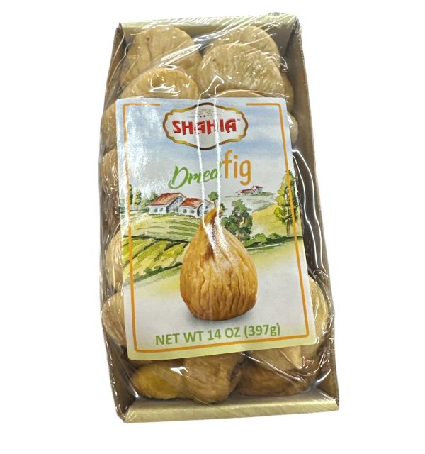 Shahia Figs Dried Turkish 14 Oz Regular