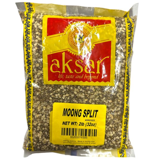 Aksar Moong Split 2Lb Regular