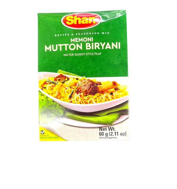 Shan Mutton Biryani Mix 60g by Shan Regular