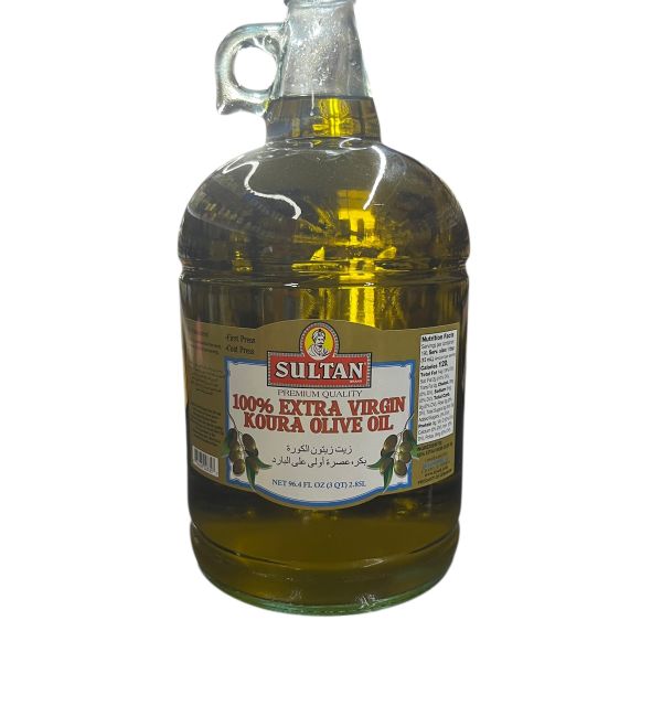 Sultan EV Koura Olive Oil 96.4 OZ Regular