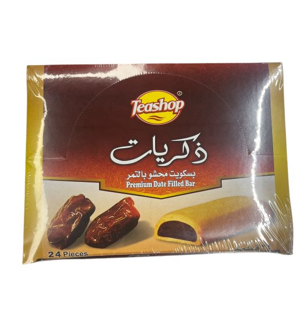TEASHOP Memories Thikrayat Dates Bars (19 g  24 Cts.) 