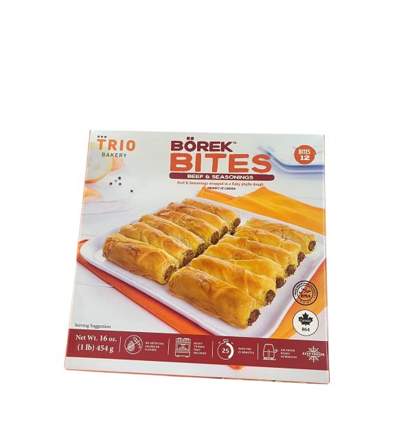 Trio Borek BITES Beef + Seasonings 454g 