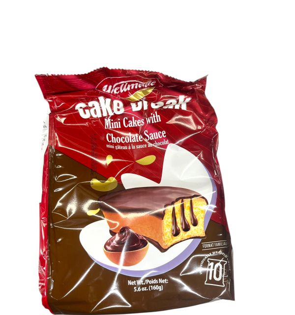 Wellmade Chocolate Cake Break Quadro bag (16g 10 Cts.) *12 
