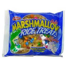 Wellmade Crispy Rice Treats Marshmallow (RAINBOW SPARKLES)  (1.17 oz) 
