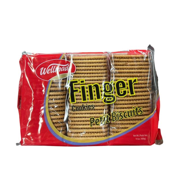 Wellmade Finger Cookies 400 g 