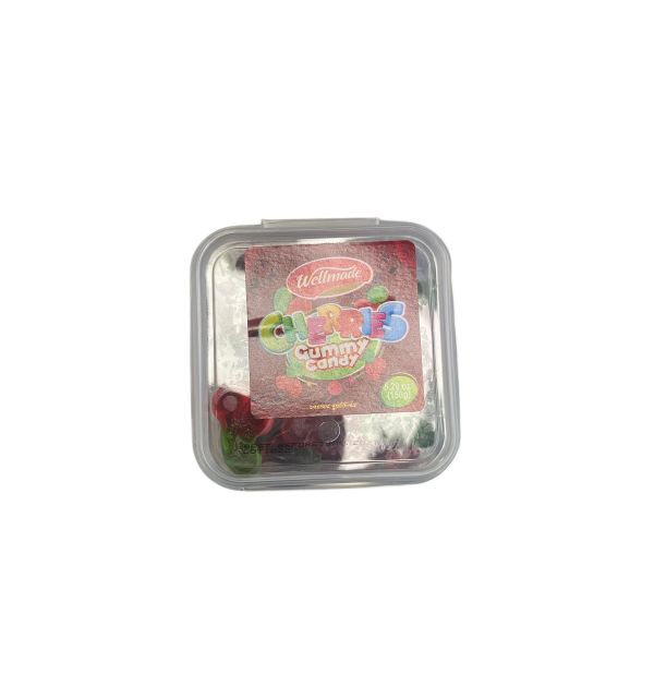 Wellmade Gummy Cherries 150g 