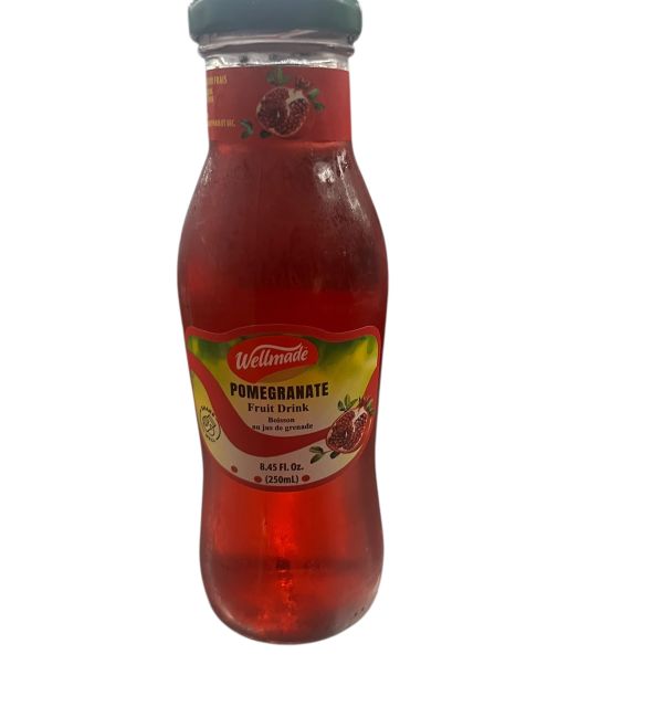 Wellmade Pomegranate Juice  250mL* 24 Bottles 