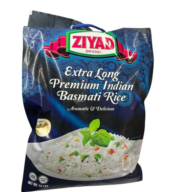 Ziyad Basmati Rice 10lb Regular