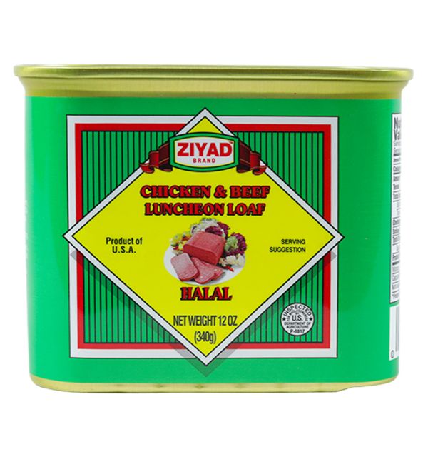 Ziyad Chick& Beef Luncheon 12oz Regular