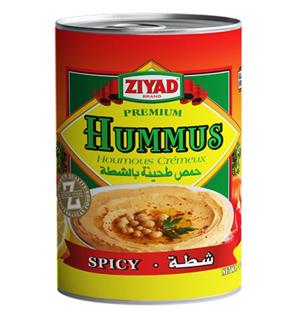 Ziyad Spicy Tahini Hummus 14oz Regular