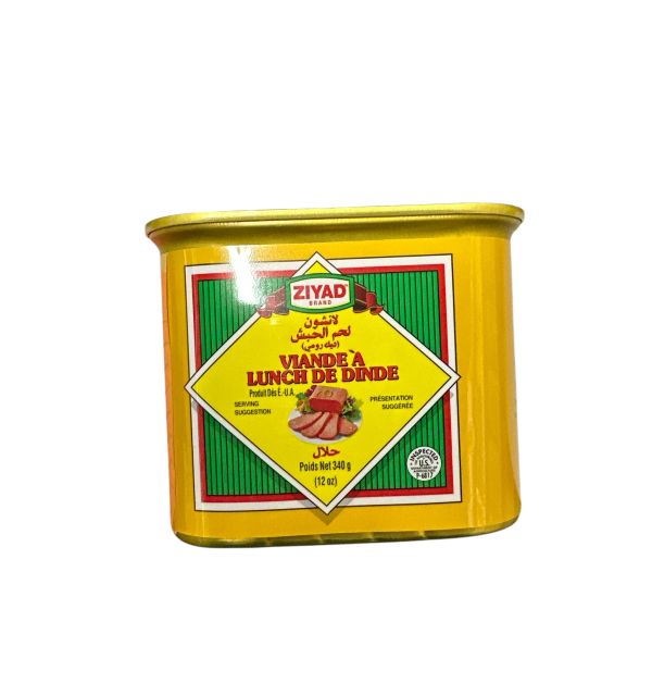 Ziyad Turkey Luncheon Meat 12oz Regular