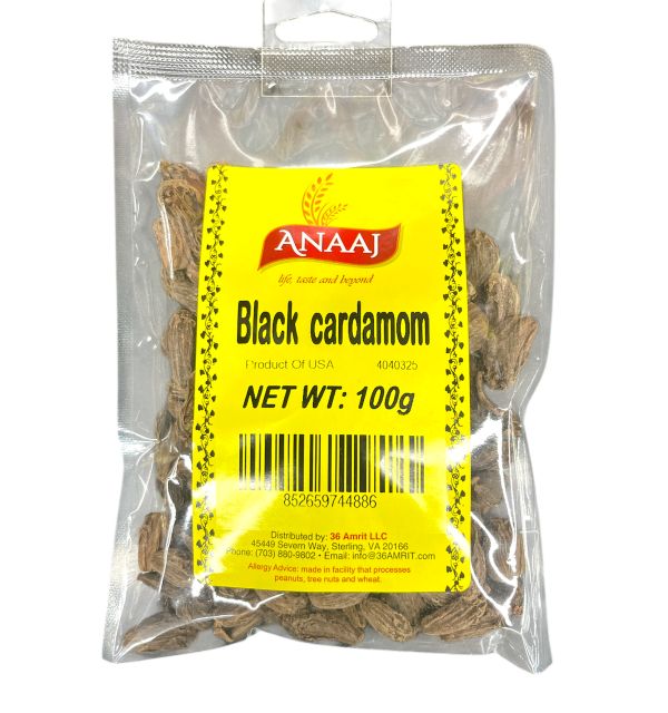 Anaaj Black Cardamon 100g Regular