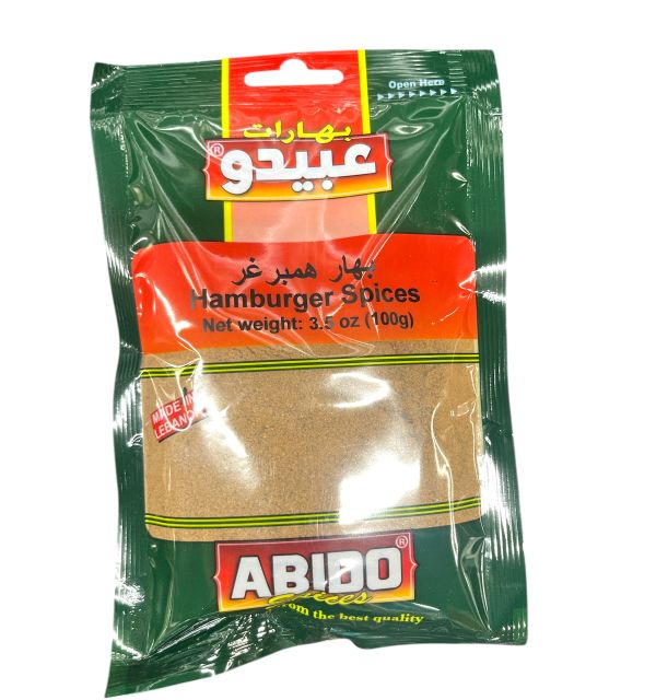 Abido Hamburger Spices 100g
