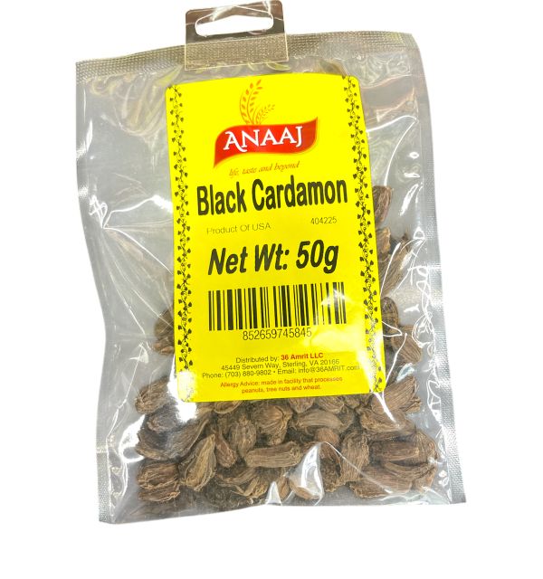 Anaaj Black Cardamon 50g Regular