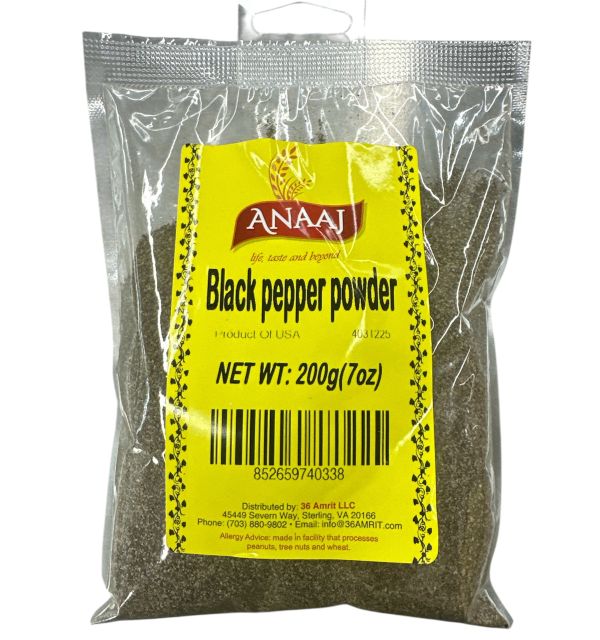 Anaaj Black Pepper Powder 200g Regular