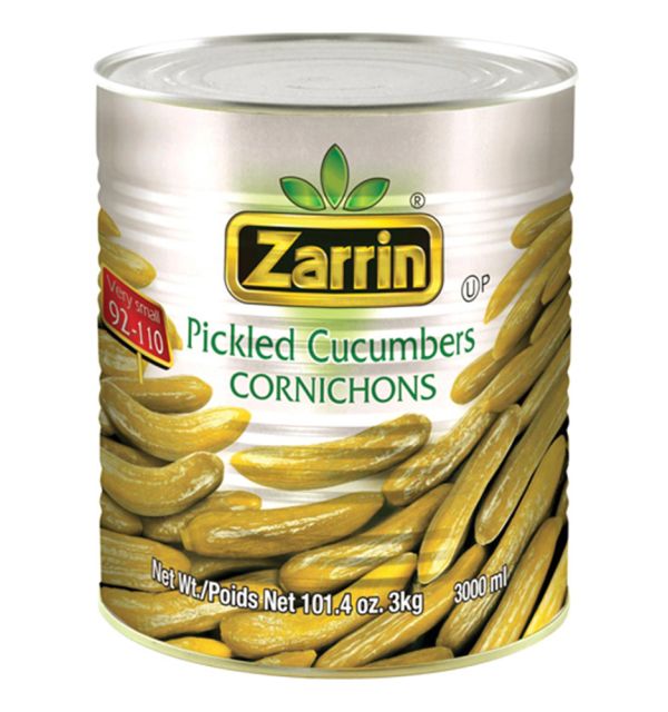 Zarrin Pickles Cucumbers in Brine 3kg