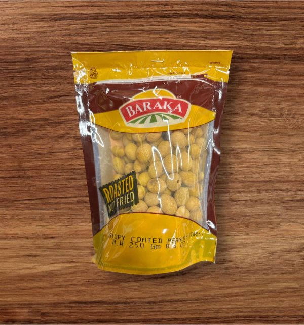 Baraka Coated Peanuts CORN Bag  250g