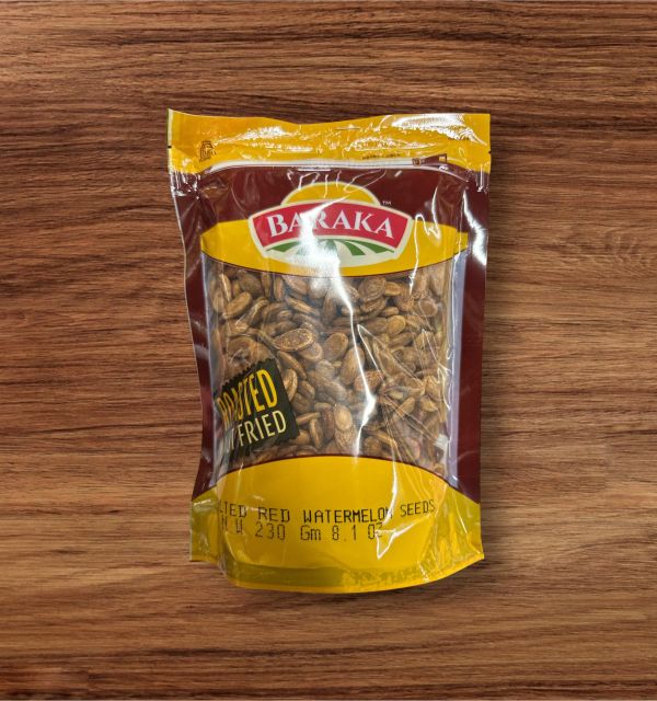 Baraka Red Roasted Watermelon  Seeds  Bag 230g