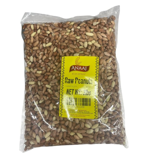 Anaaj Raw Peanuts 3lbs