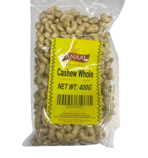 Anaaj Cashew Whole 400g