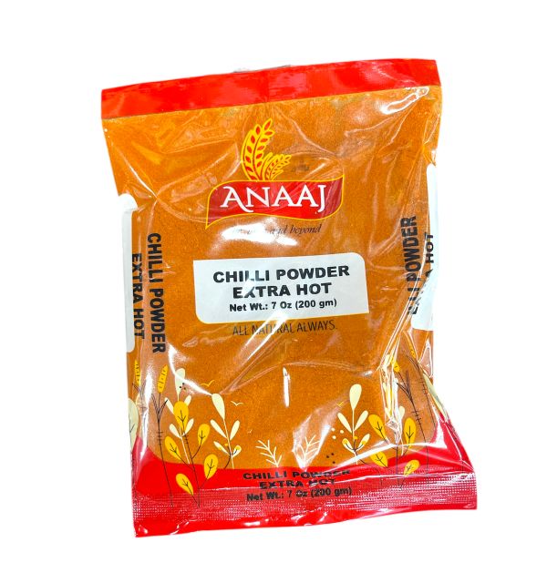 Anaaj Chilli Powder Extra Hot 7Oz 200g Regular
