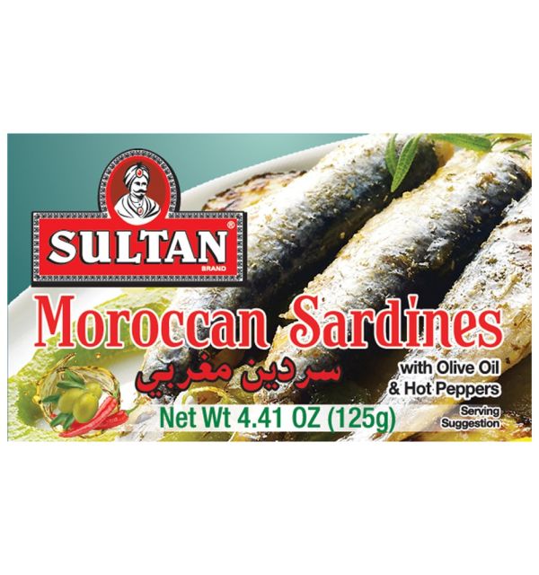Sultan Sardines in Olive Oil 125g