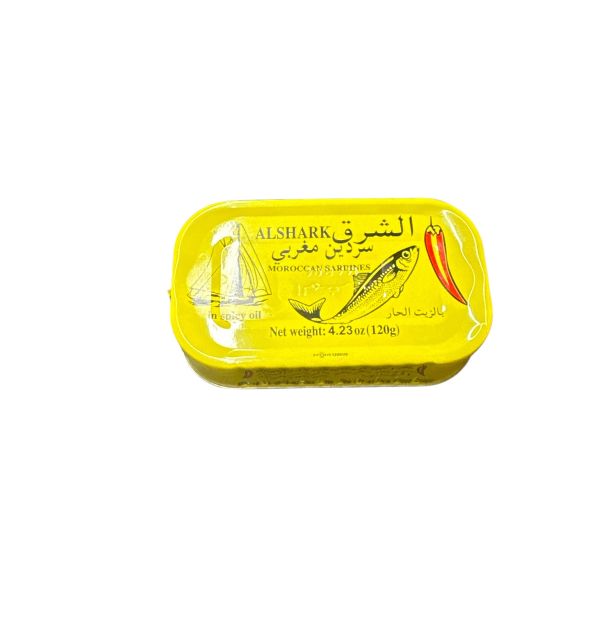 Alshark Hot Sardines 120g